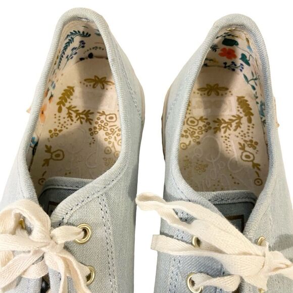 Keds x Rifle Paper Co. Rosalie Embroidered Triple Kick Sneakers in Size US 7 - Picture 9 of 15